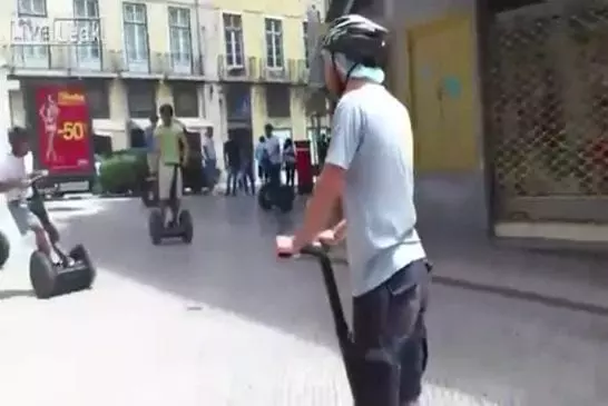 Comment ne pas monter un Segway