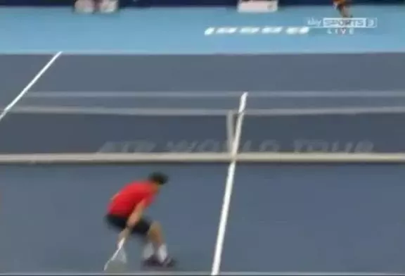 Une fois dans la vie Un coup de tennis