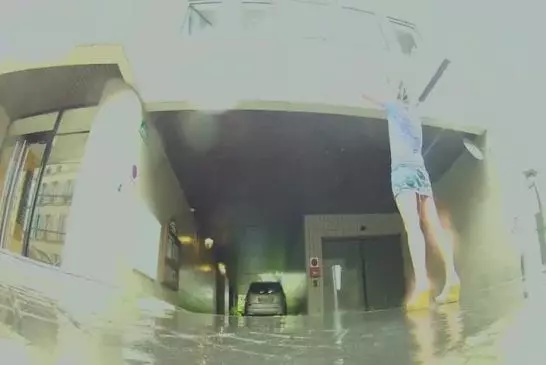 ALE Ice Bucket Challenge avec Cécile de Ménibus sans soutien gorge