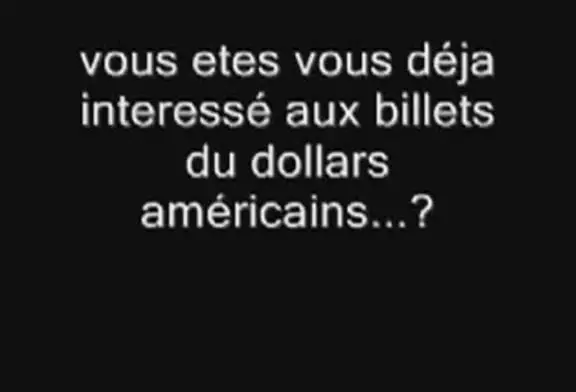 Les billets de dollars américains racontent une histoire