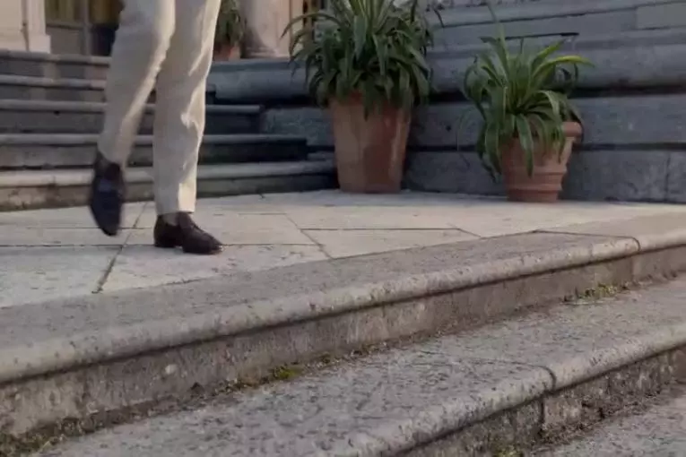 George Clooney et Jean Dujardin dans une pub pour Nespresso