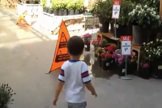 Le danger de sols humides