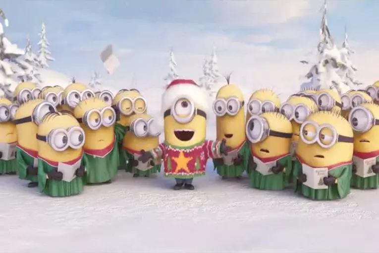 Les mignons chantent Noël