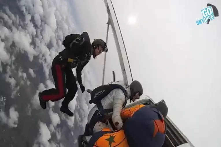Halloween chute libre parachutisme