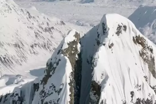 Plus la ligne de ski fou que vous verrez jamais