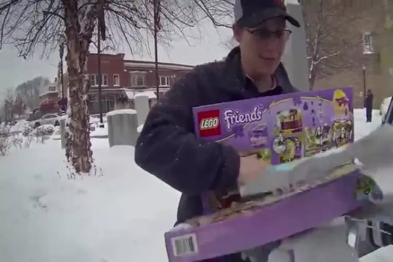 Surprise de Noël arrêt de la circulation