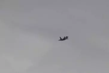Incroyable f-22 jet décoller