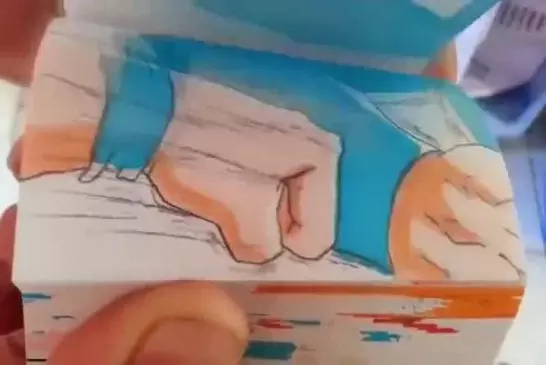 Animation flipbook épique