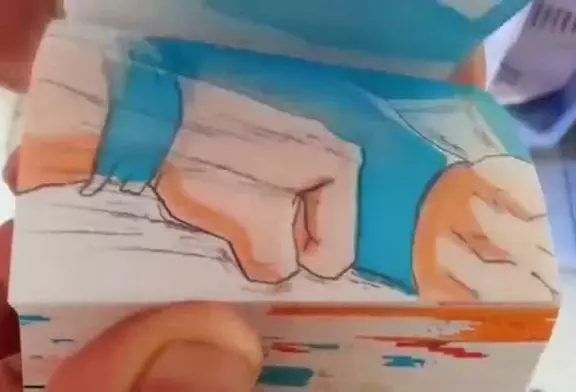 Animation flipbook épique