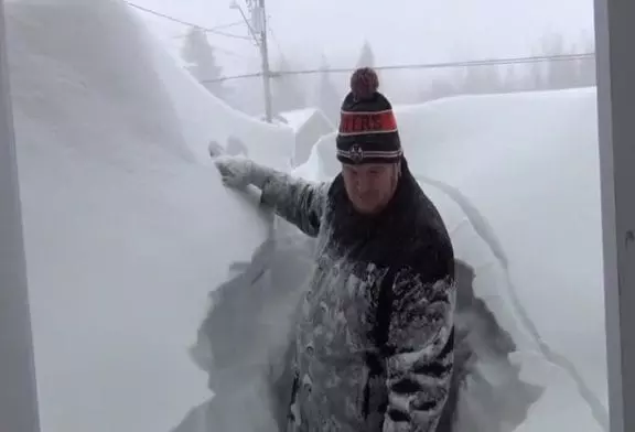 Traiter avec de la neige au Canada