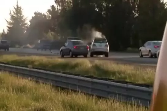Rubbernecking causes de l’accident sur i-80 à Sacramento, ca