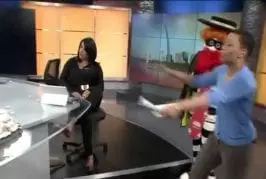 La journaliste se fâche en direct à la télévision