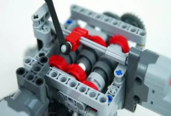 Lego Technic transmission de servo rc six-vitesse