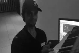 Lorsque vous collab avec le livreur de pizza