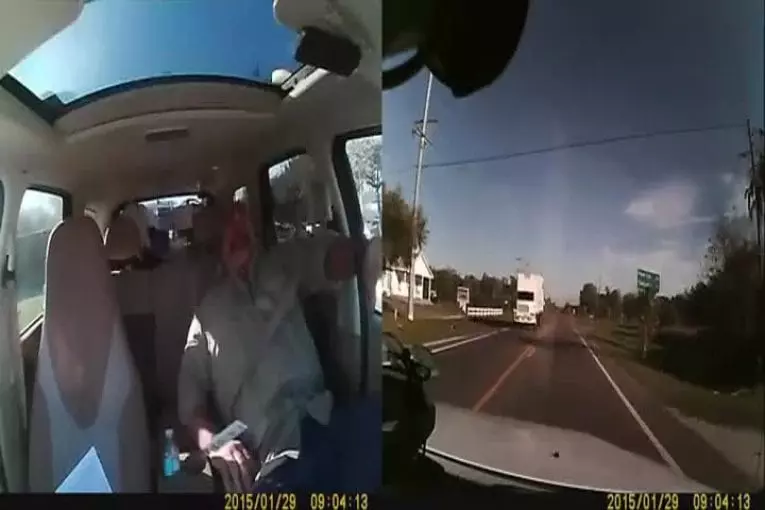 Crazy crash Dashcam