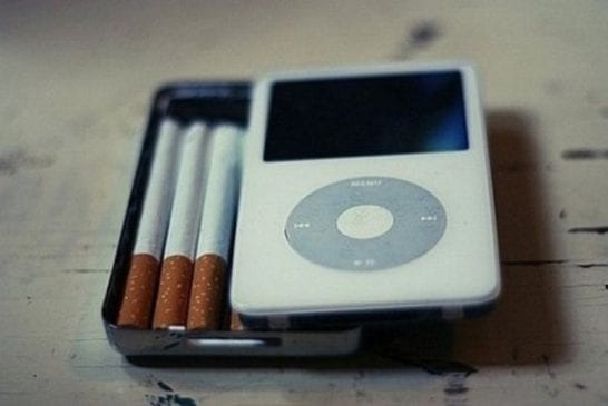 Un Ipod porte cigarettes
