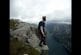 Base jump en Norvège