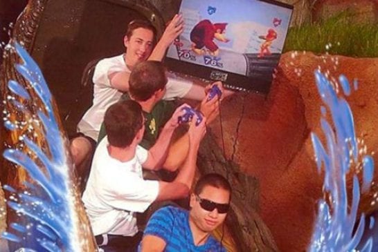 Photos comiques attraction Splash 13