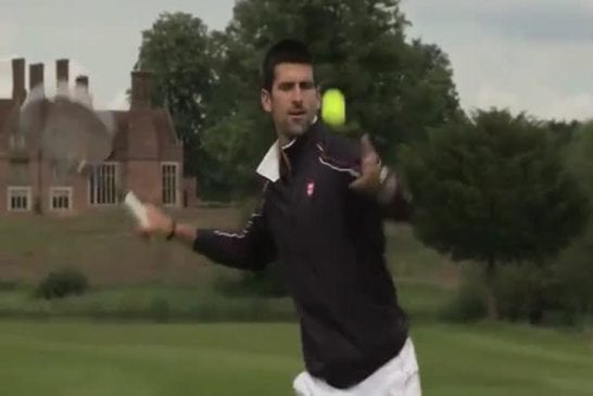 Djokovic vs. Sharapova Power Golf