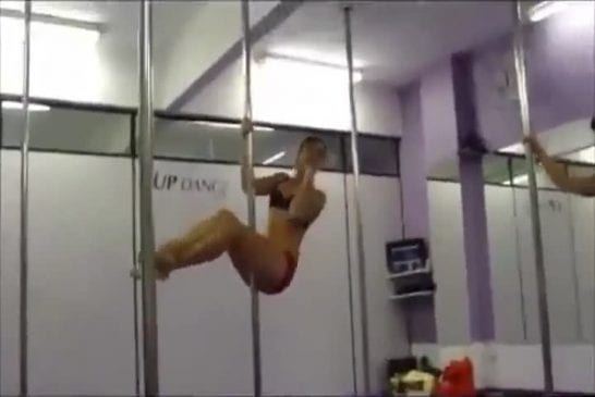 Un combat de Pole Dance