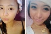 Asiatiques avec et sans maquillage