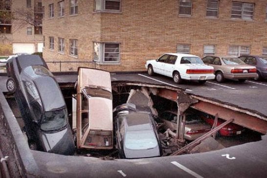 Bad place to park