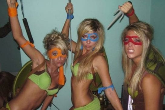 girls ninja turtle costume