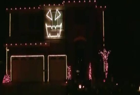 Spectacle de lumière pour Halloween