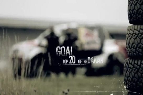 Car Roll Out In Belgium Dakar Rally 2013 Teaser