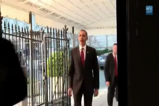 Le président Obama vu des coulisses