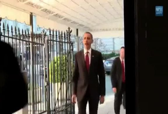 Le président Obama vu des coulisses