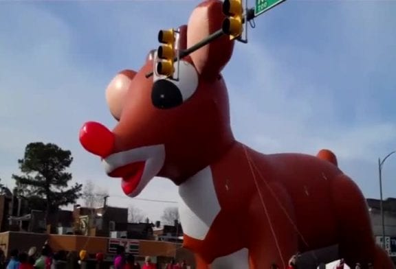 Parade de Noël échouer