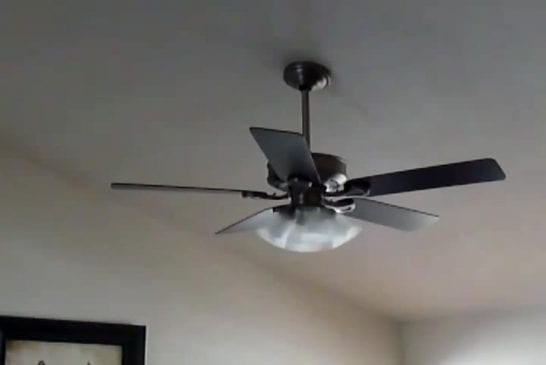 Crazy ceiling fan