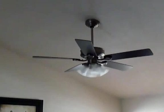 Crazy ceiling fan