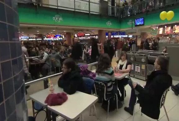 Flashmob testé sur des humains tva