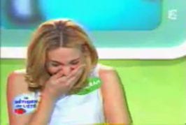 Fou rire sur un plateau de télévision