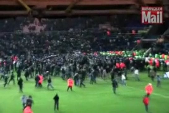 Full footage of violence at st andrew #39;s stadium