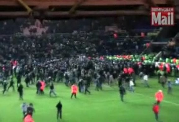 Full footage of violence at st andrew #39;s stadium