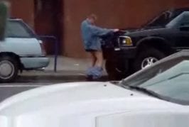 Un ivrogne se tape un 4x4