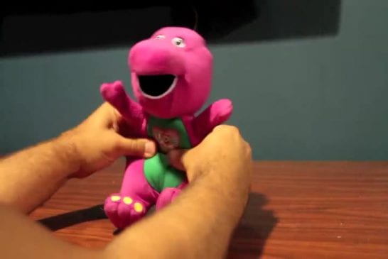 Toy fail barney is a pervert