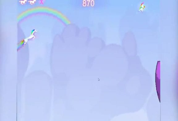 Le virus licorne robot unicorn attack un jeu wtf