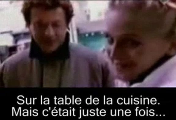 Endroit du dernier rapport sexuel