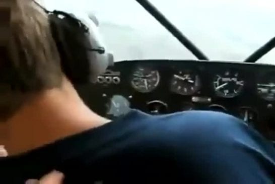 Blague dans un avion