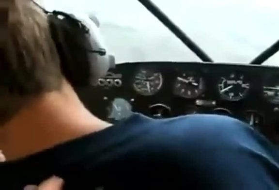 Blague dans un avion