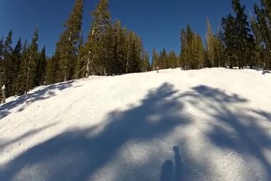 Jouer du trombone en faisant du ski alpin