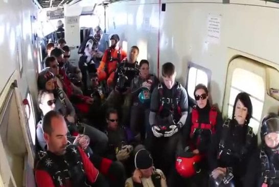 Harlem Shake en chute libre