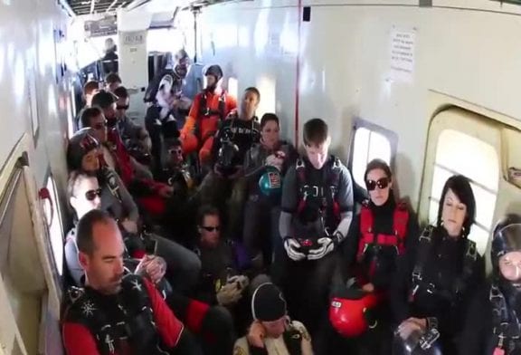 Harlem Shake en chute libre