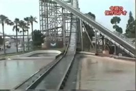 Un big splash contre un enfant