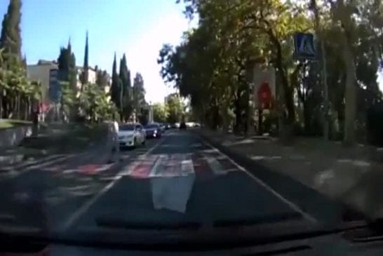 Accident avec un pieton