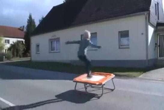 Accident de trampoline